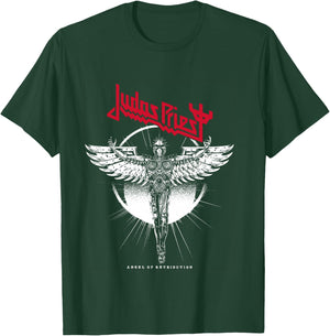 Judas Priest – Angel Rising Red Logo T-Shirt - T-Shirt | Forest