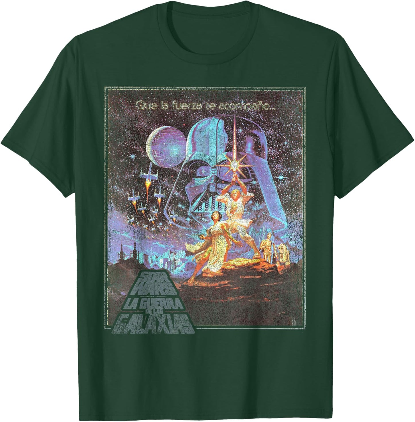 Star Wars Spanish Poster T-Shirt - T-Shirt | Forest