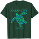 Ocean City Maryland Sea Turtle Souvenir T-Shirt - T-Shirt | Forest