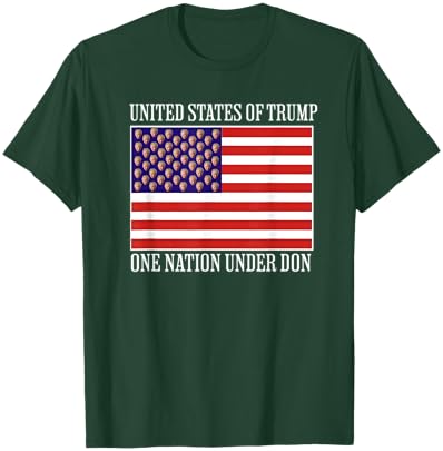 United States of Trump One-Nation Under Don Trump Flag 2024 T-Shirt - T-Shirt | Forest