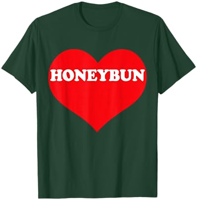 I Heart Honeybun, I Love Honeybun Custom T-Shirt - T-Shirt | Forest