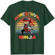 XMP Homeschool Apparel Little Homeschool Ninja - Men's Black Cotton Polyester Short Sleeve - Small T-Shirt - T-Shirt | Forest