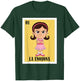 Funny Mexican Angry Girl Design - La Enojona T-Shirt - T-Shirt | Forest