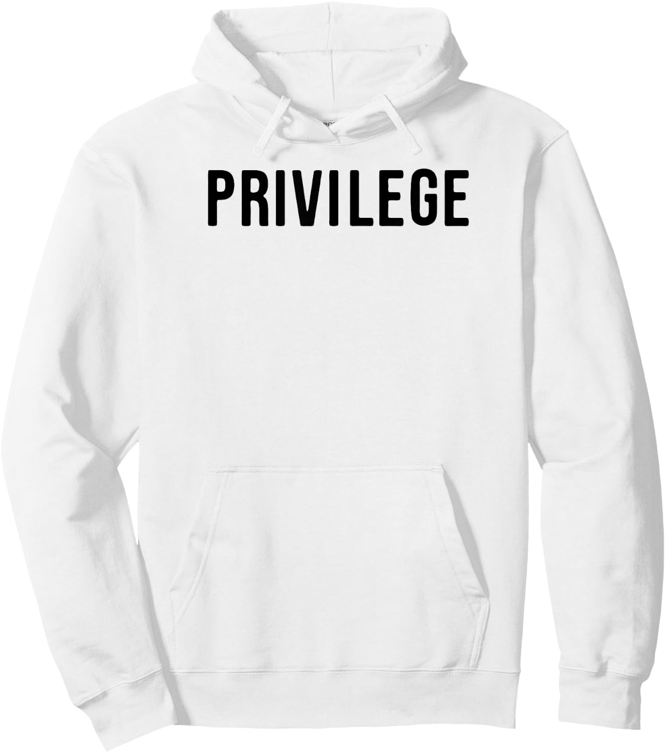Privilege Entitlement Hoodie - Hoodie | White
