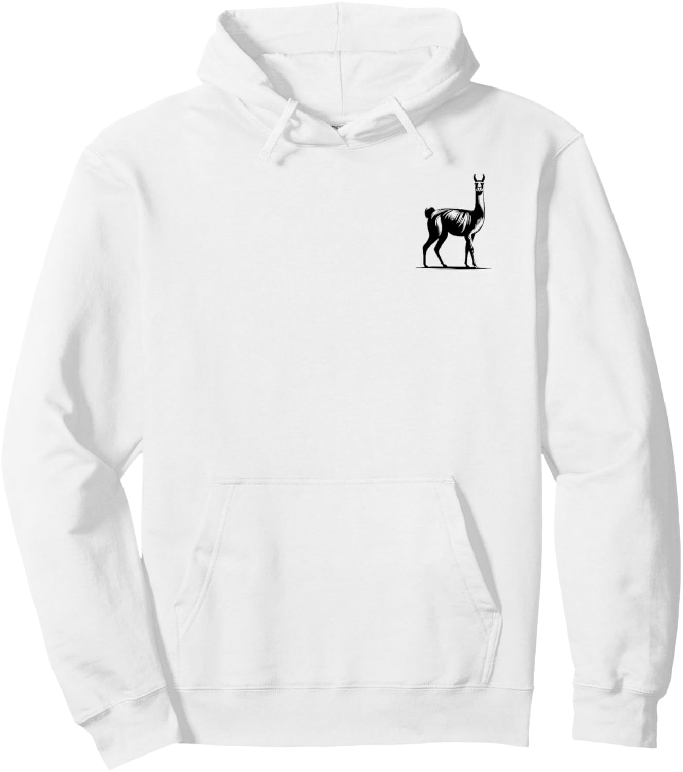 Guanaco Dad Mom Lover - Monochromatic Guanaco Hoodie - Hoodie | White