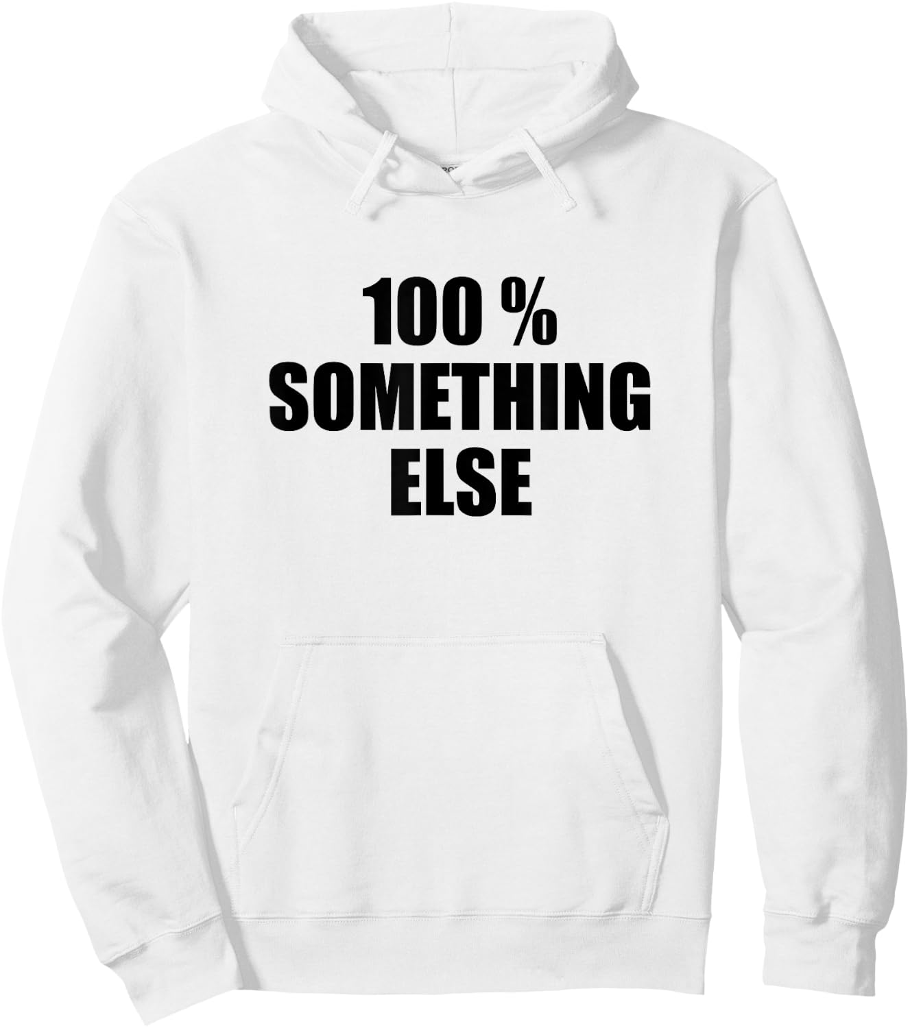 100% Something Else Hoodie - Hoodie | White