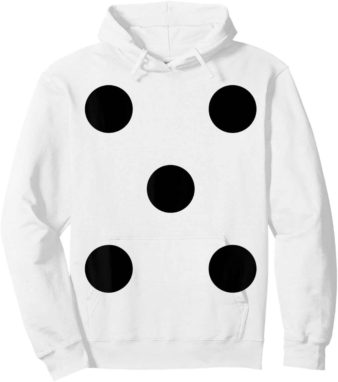 Dice 5 Halloween Costume Friends Group Family Games Hoodie - Hoodie | White