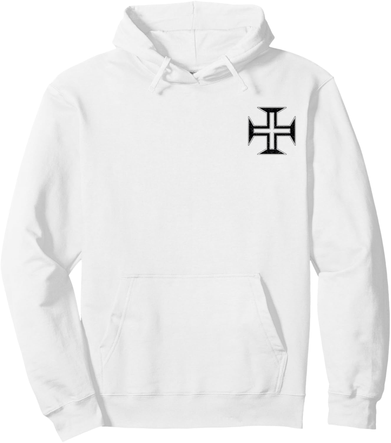 Portuguese Cross Order of Christ Cross Portugal Hoodie - Hoodie | White