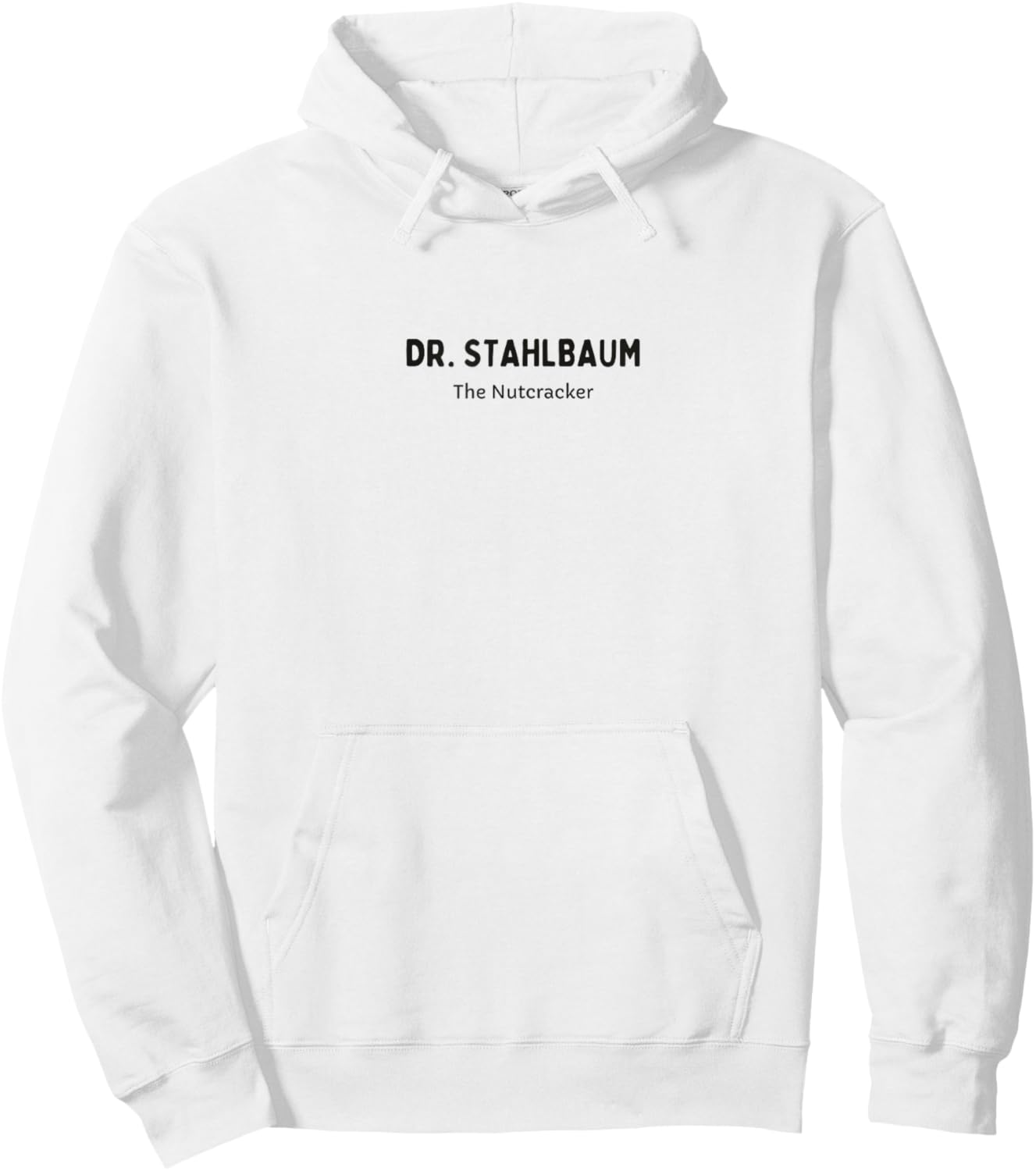 DR. STAHLBAUM THE NUTCRACKER Christmas Ballet Dancer Graphic Hoodie - Hoodie | White
