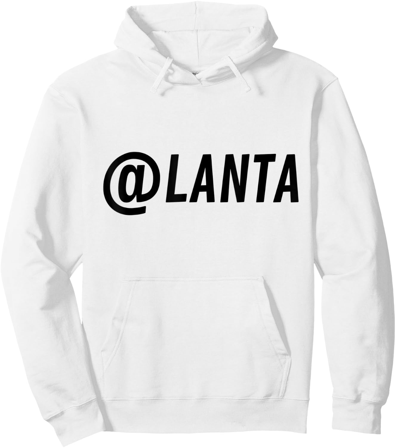 Atlanta Shirt - @lanta for Atlanta, Georgia Lovers Hoodie - Hoodie | White
