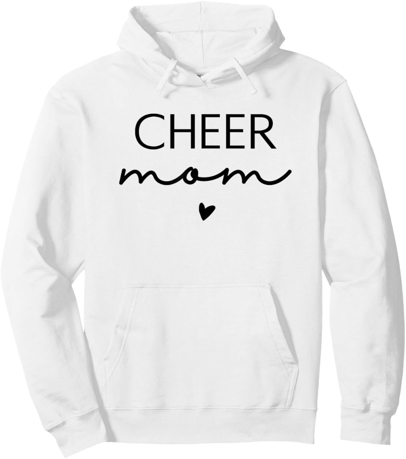 Cheer Mom Cheerleading Mama Hoodie - Hoodie | White