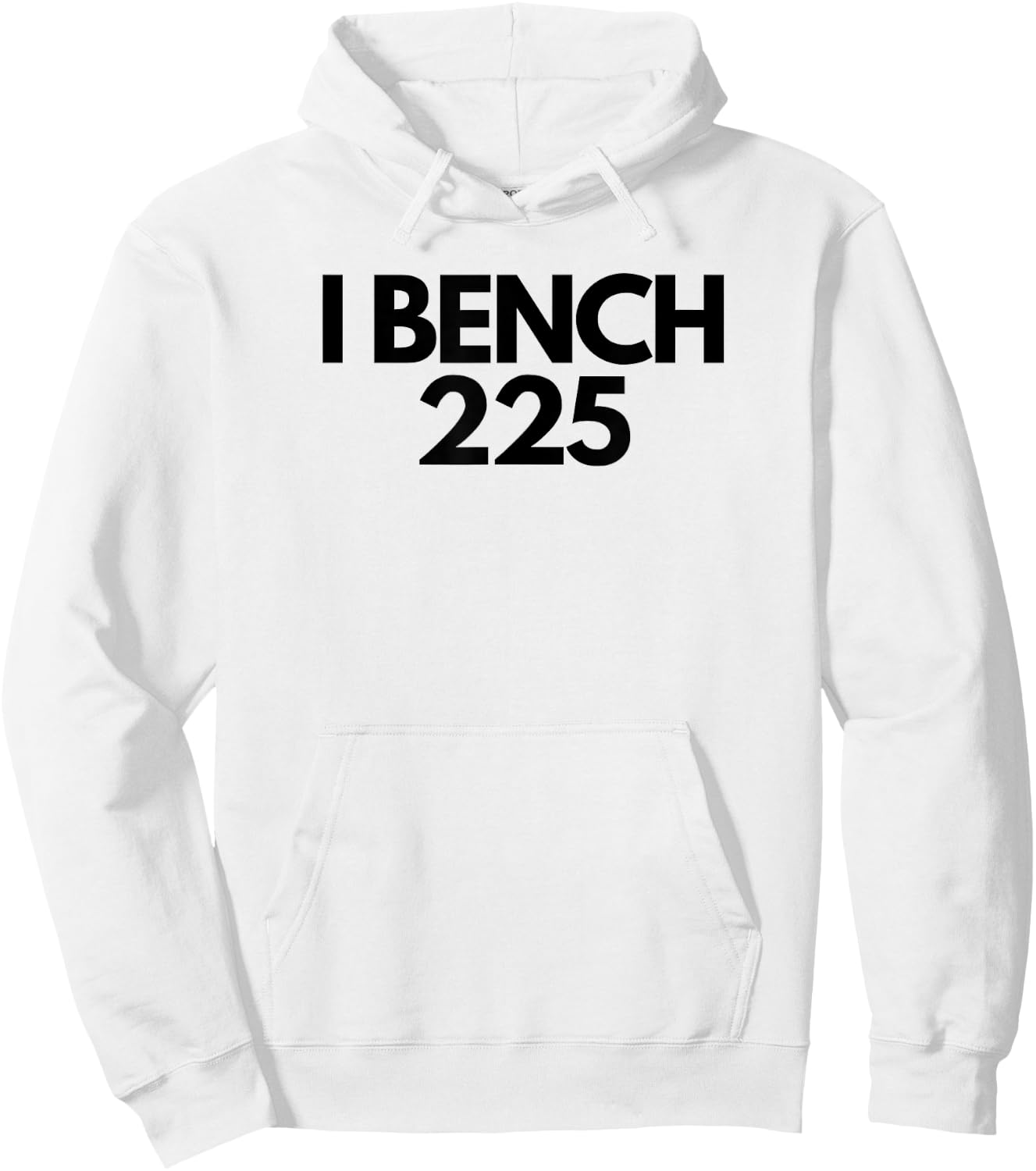 I Bench 225 Eat Sleep Bench Repeat Funny Gym Exercise Hoodie - Hoodie | White