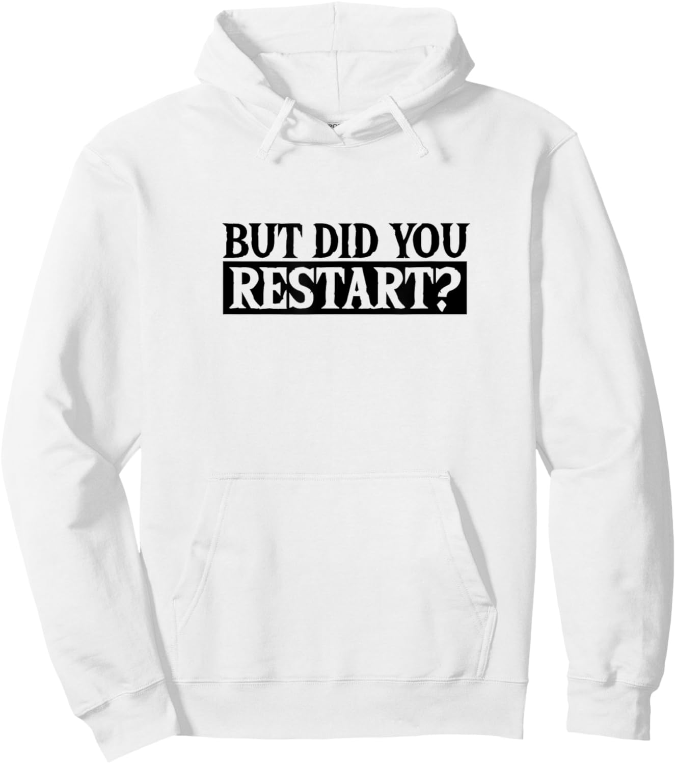 Restart Hoodie - Hoodie | White