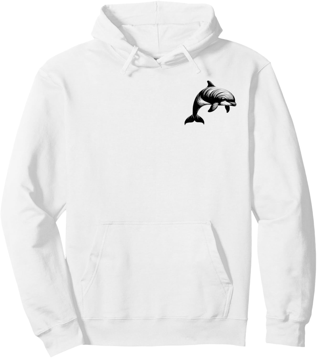 Porpoise Dad Mom Lover - Monochromatic Porpoise Hoodie - Hoodie | White