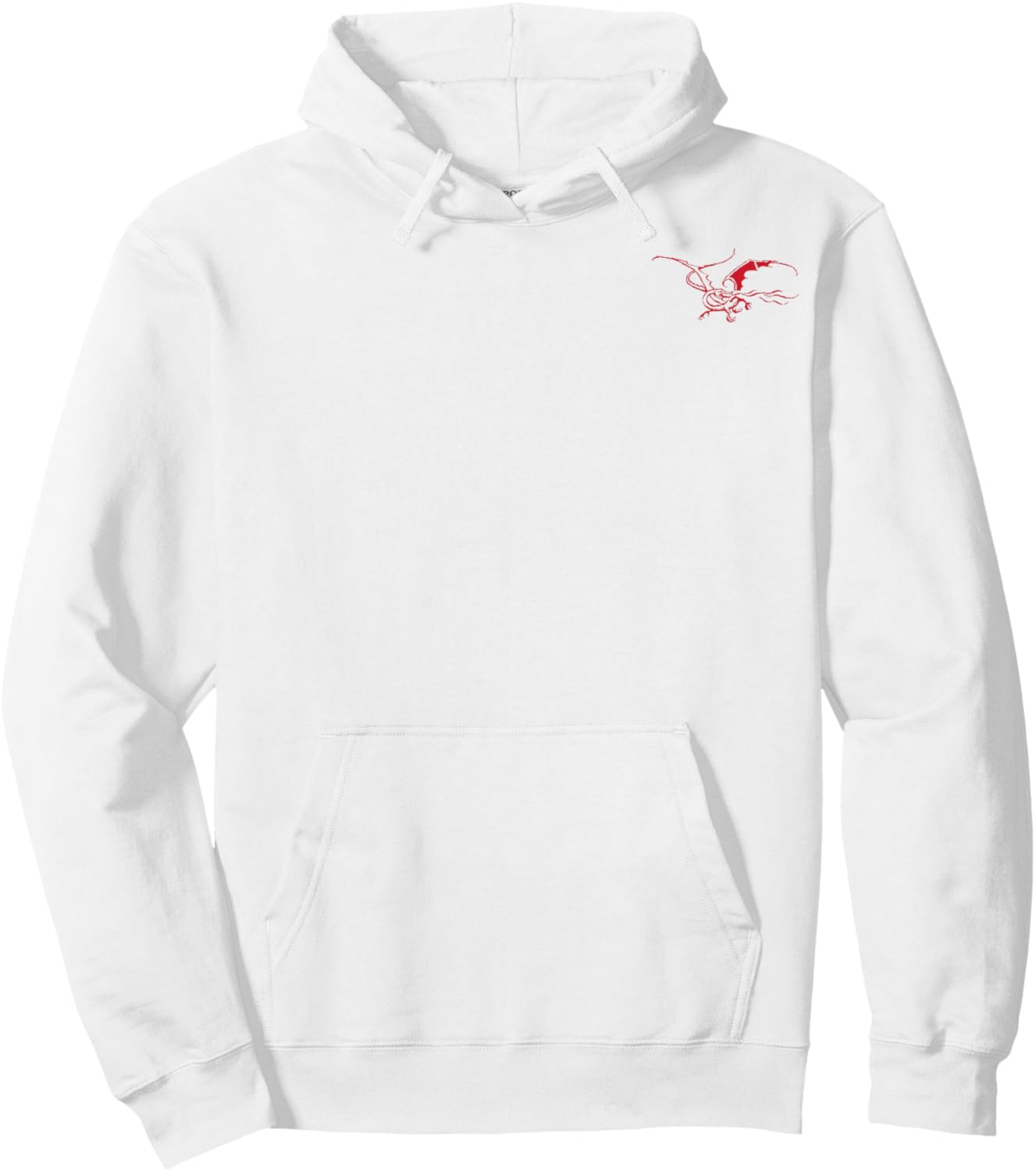 The Hobbit - An Unexpected Journey Thorin's Map Smaug Dragon Hoodie - Hoodie | White