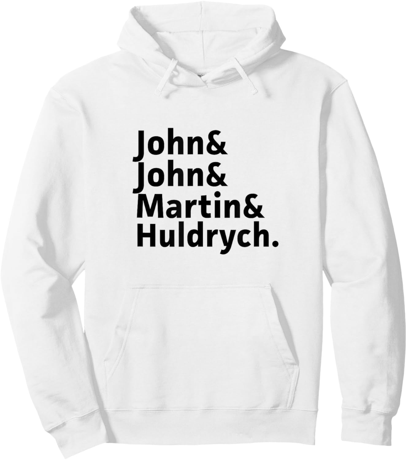 John Calvin, Knox, Martin Luther, Zwingli-Reformers Names Hoodie - Hoodie | White