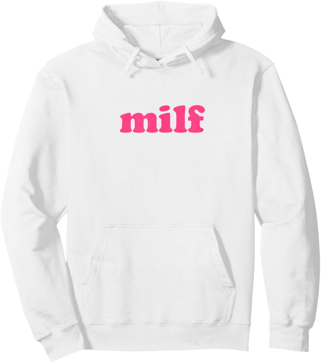 Milf Shirt Pink Y2k Aesthetic Hoodie - Hoodie | White