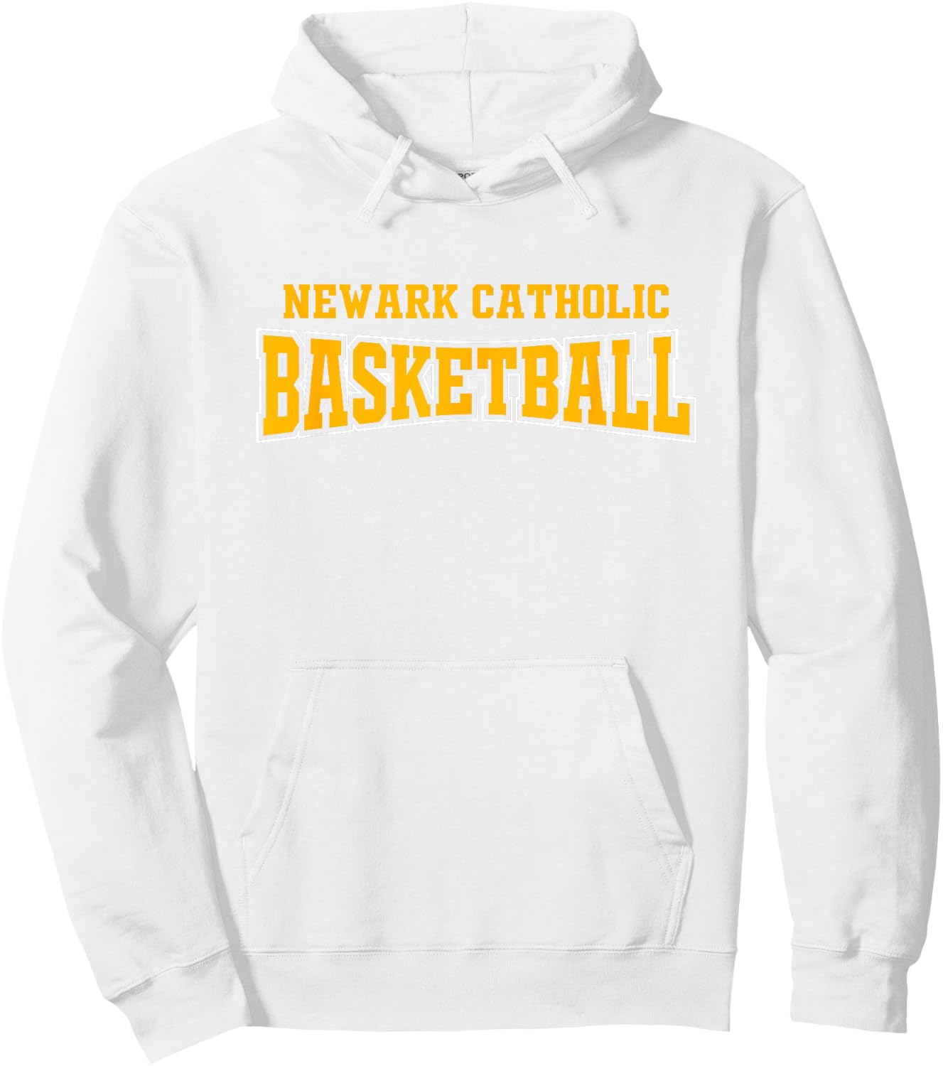 Newark Catholic High School Basketball Warp HS Hoodie - Hoodie | White