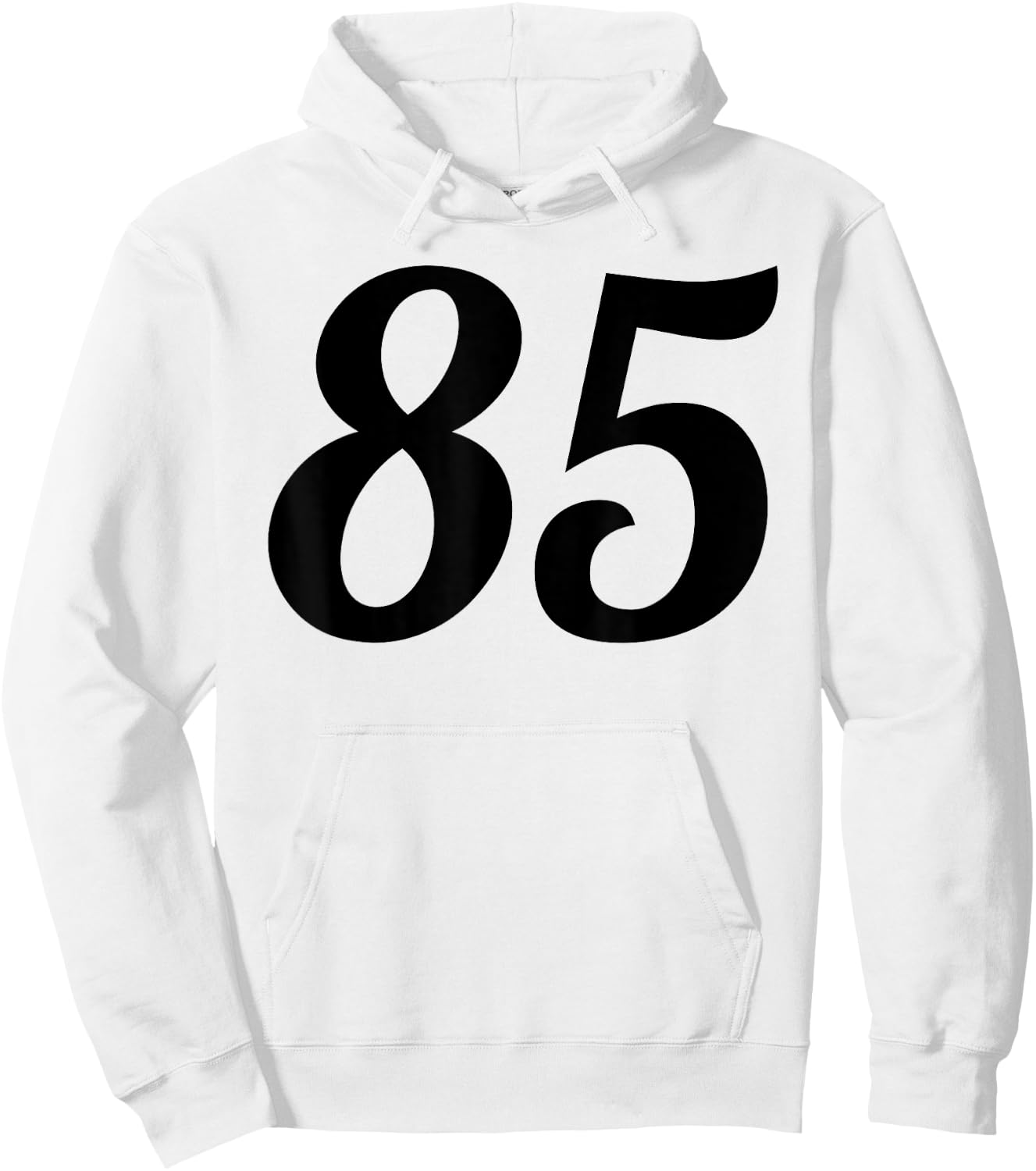 Eighty-five - Fun Number 85 Shirt Hoodie - Hoodie | White