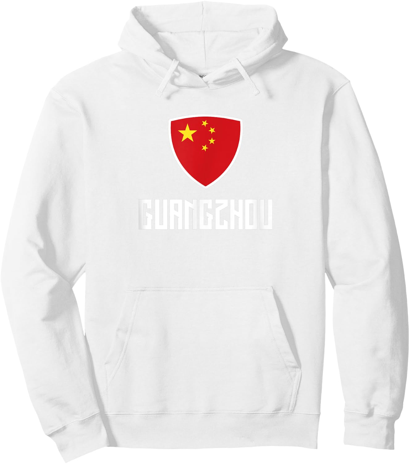 Guangzhou Chinese Flag Roots Heritage China Hoodie - Hoodie | White