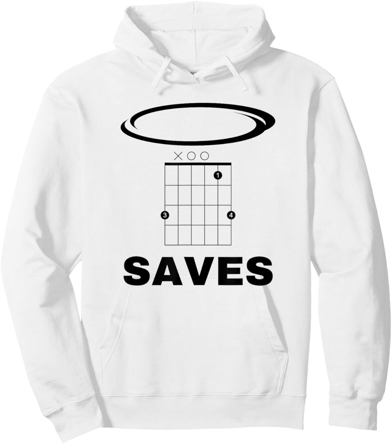 Funny Music Gsus Saves Hoodie - Hoodie | White