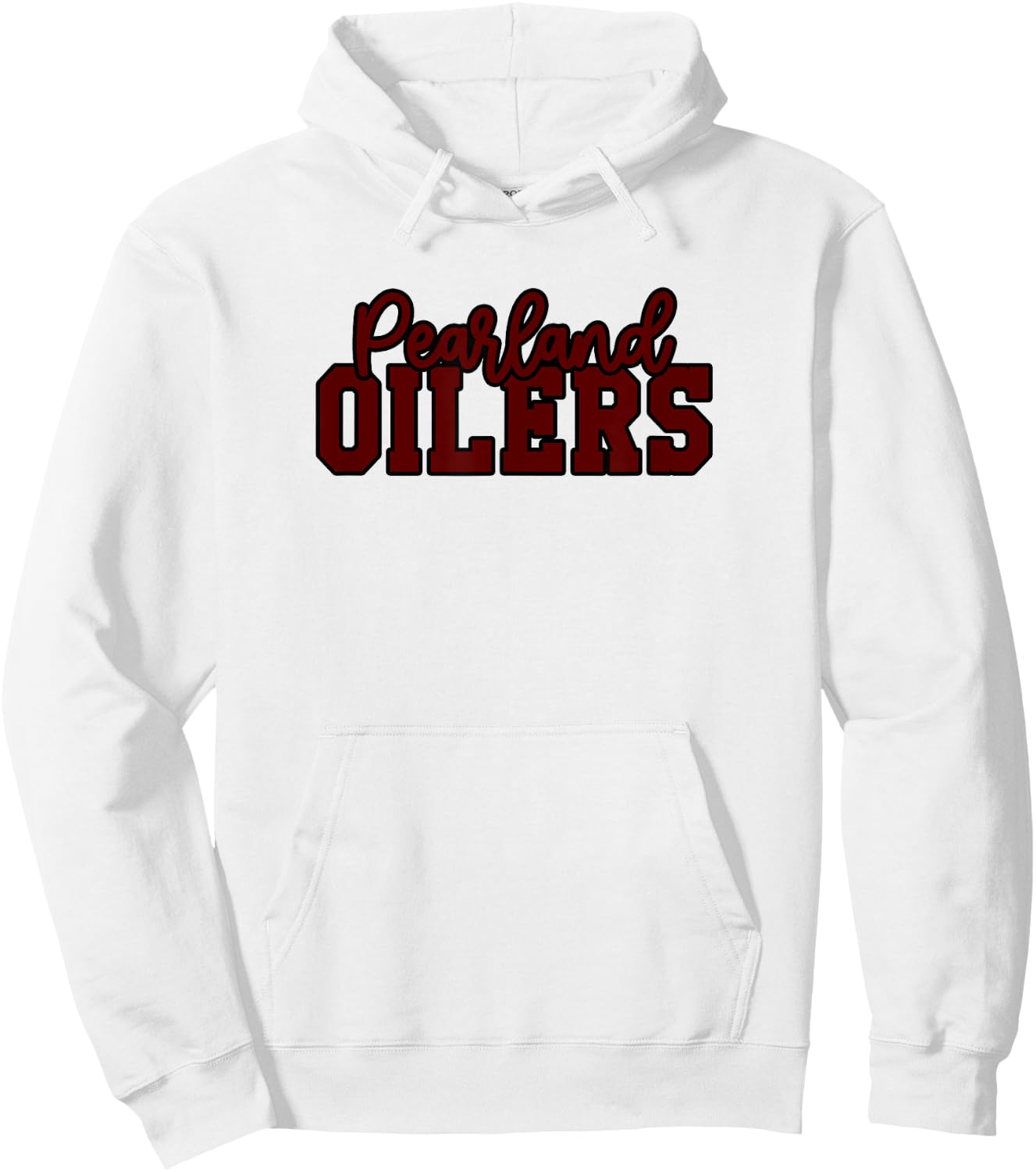 Pearland High School Oilers Hoodie - Hoodie | White