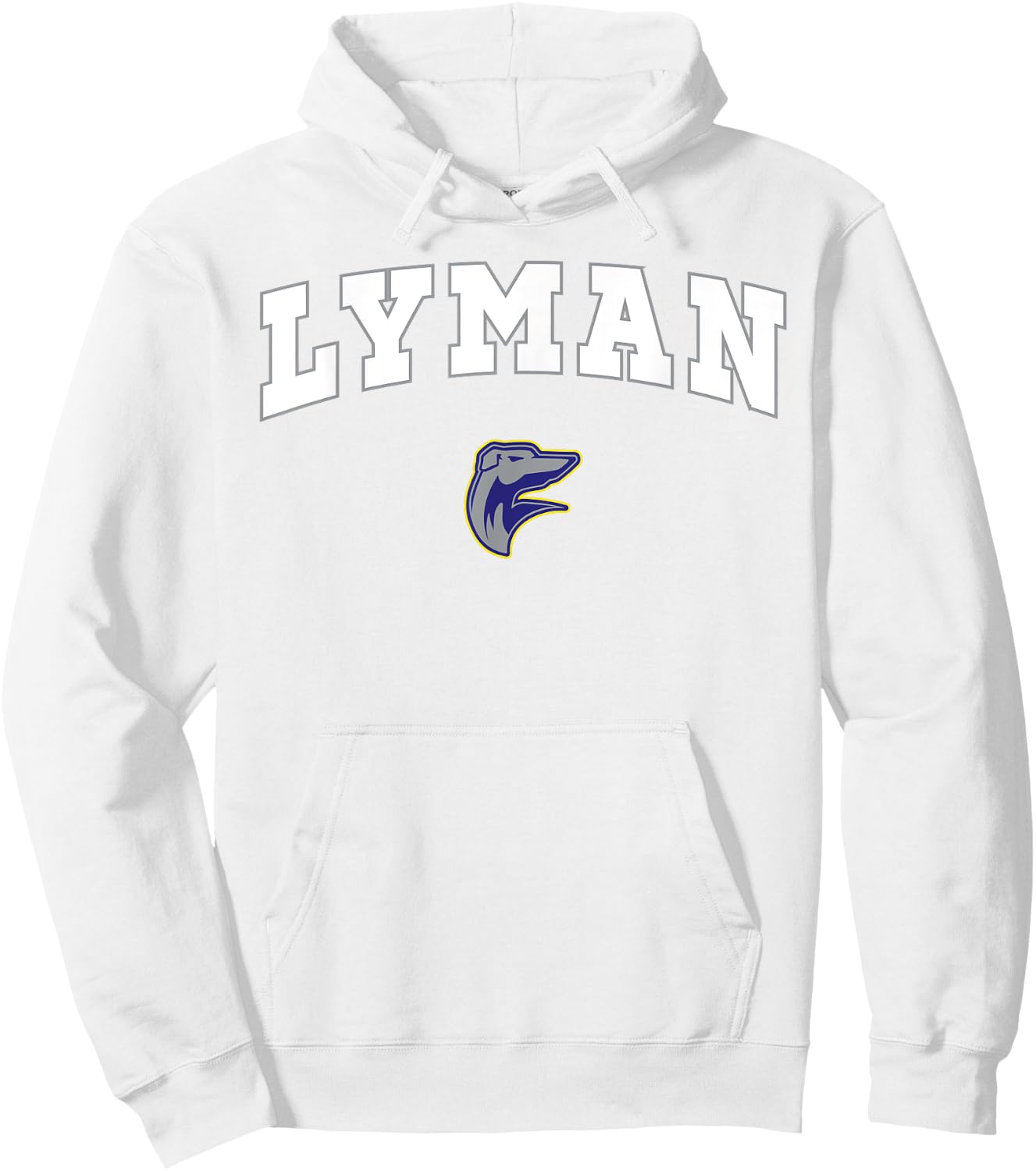 Lyman High School Greyhounds Hoodie - Hoodie | White