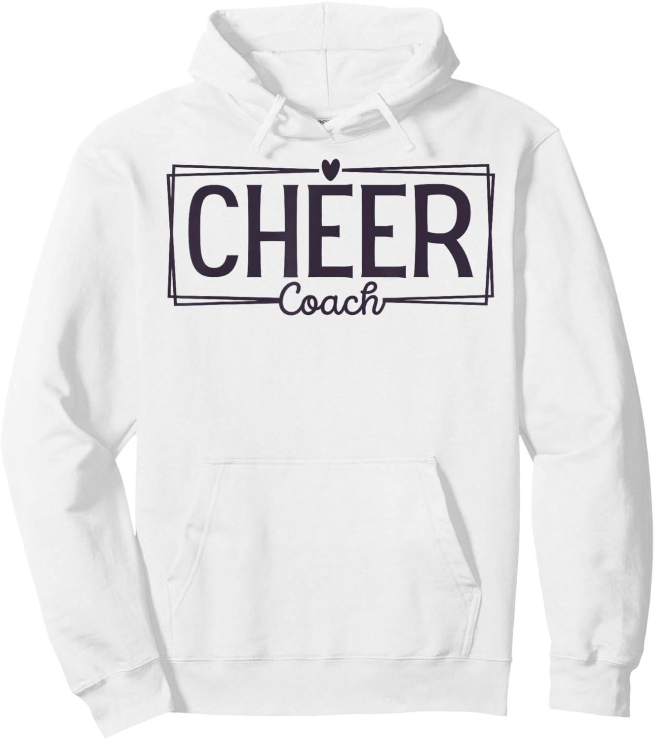 Funny Cheer Coach Cute Cheer Leader Retro Vintage Hoodie - Hoodie | White