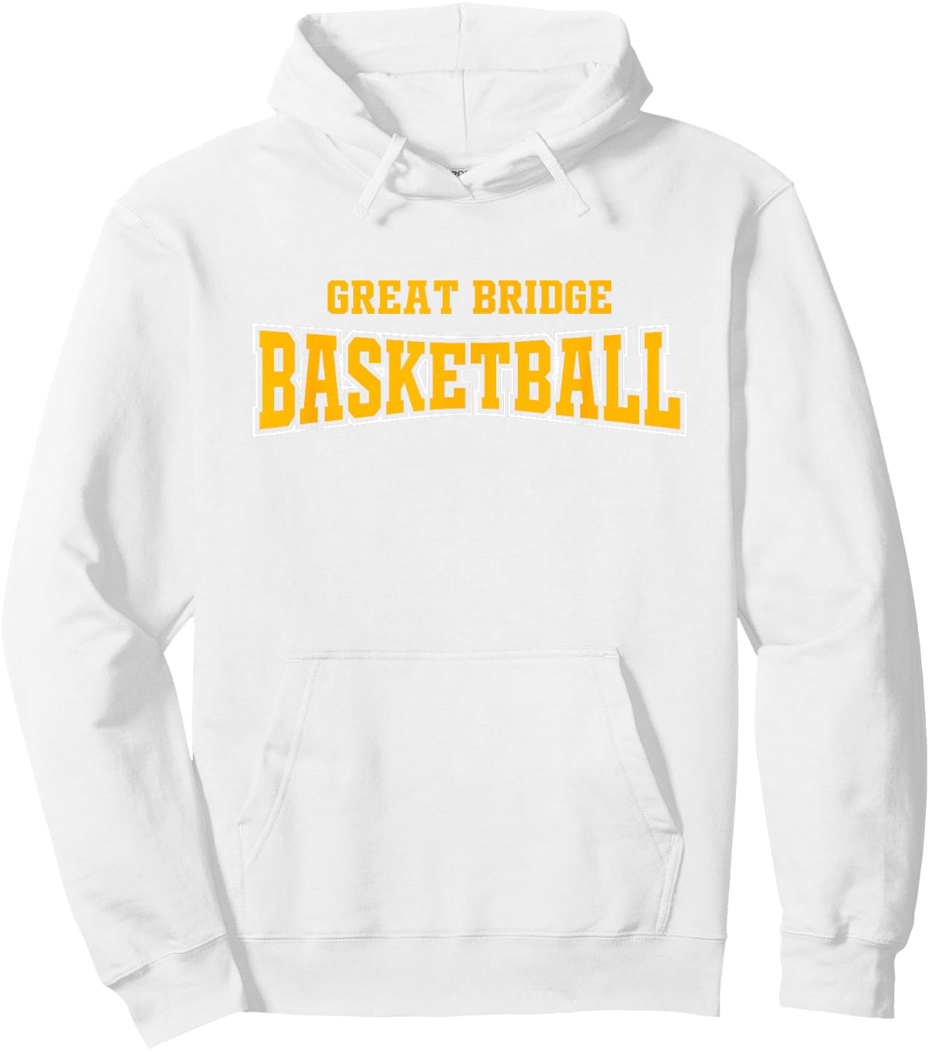Great Bridge High School Basketball Warp HS Hoodie - Hoodie | White