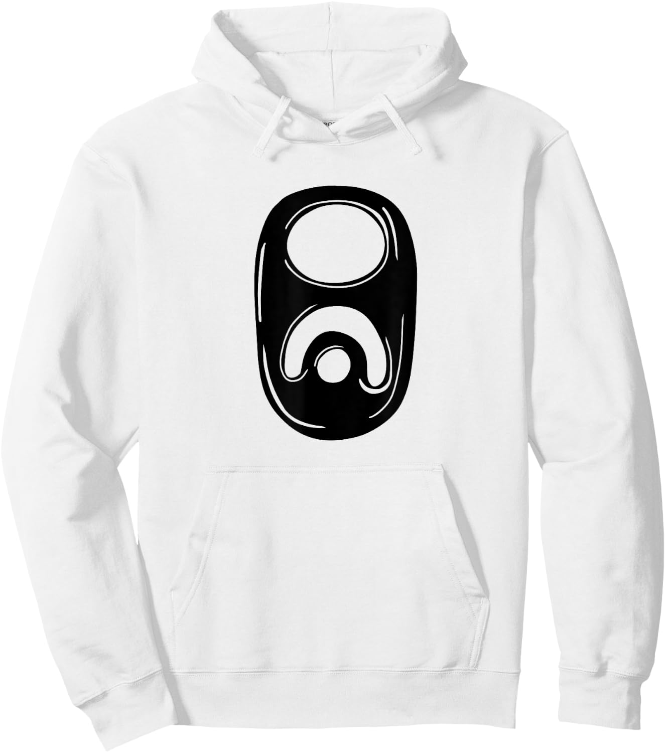Aluminum soda can tab Hoodie - Hoodie | White