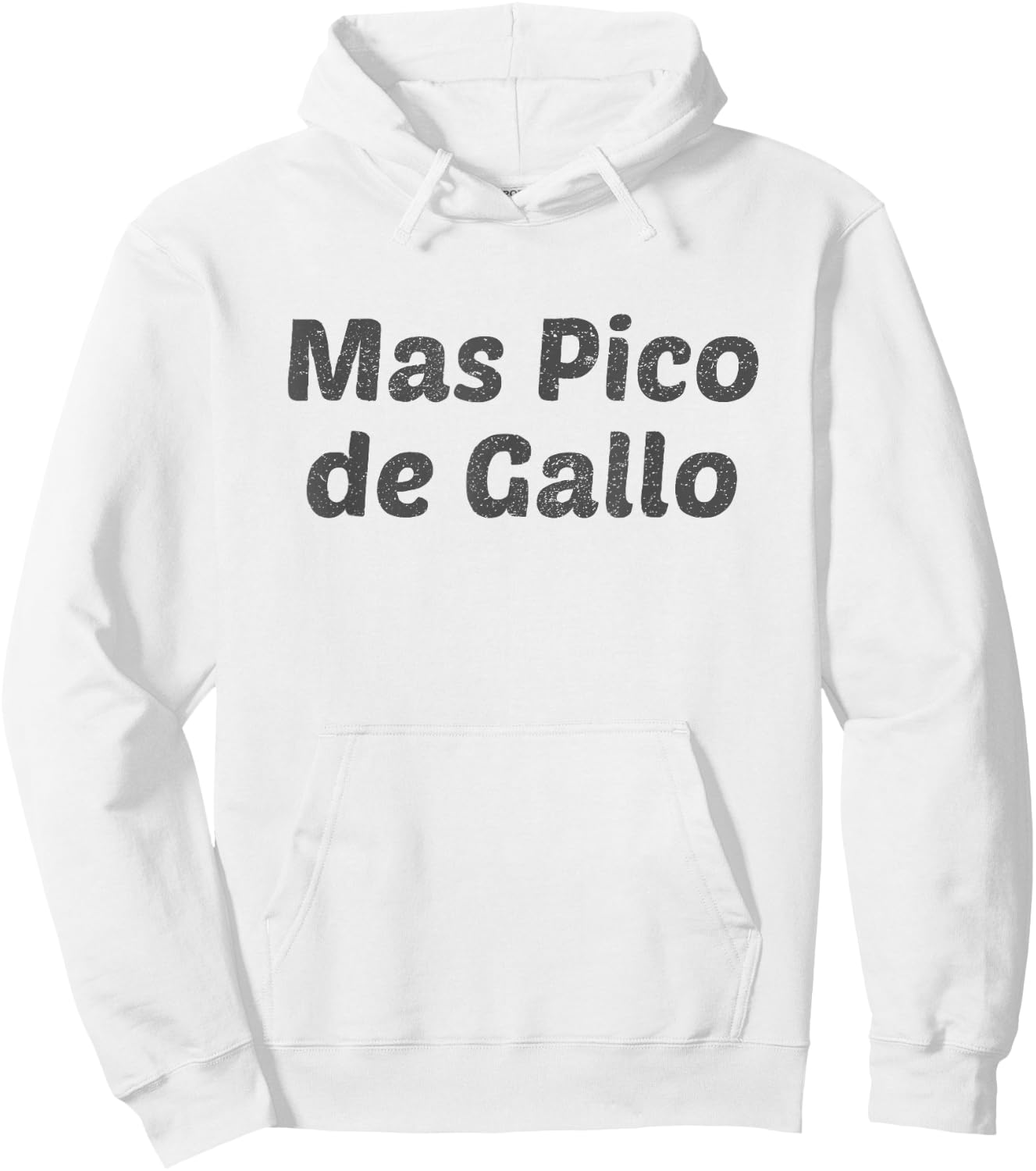 Mas Pico de Gallo Texas Graphic Hoodie - Hoodie | White