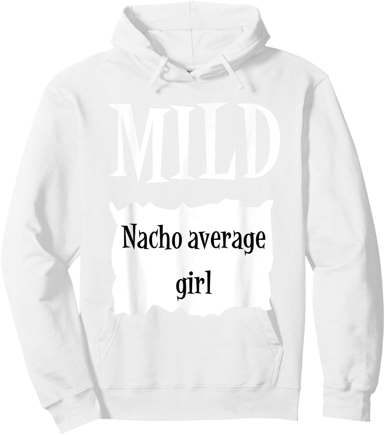 MILD - Hot Packet Halloween Taco Costume Hoodie - Hoodie | White