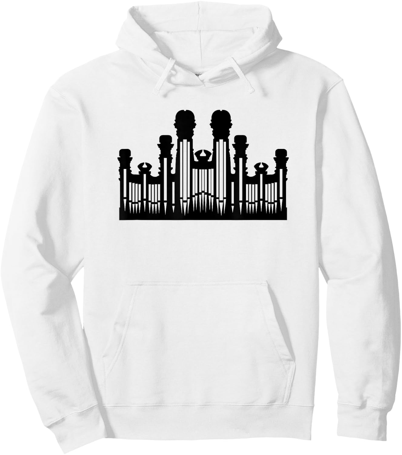 LDS Mormon Hymnal Tabernacle Organ Costume Hoodie - Hoodie | White