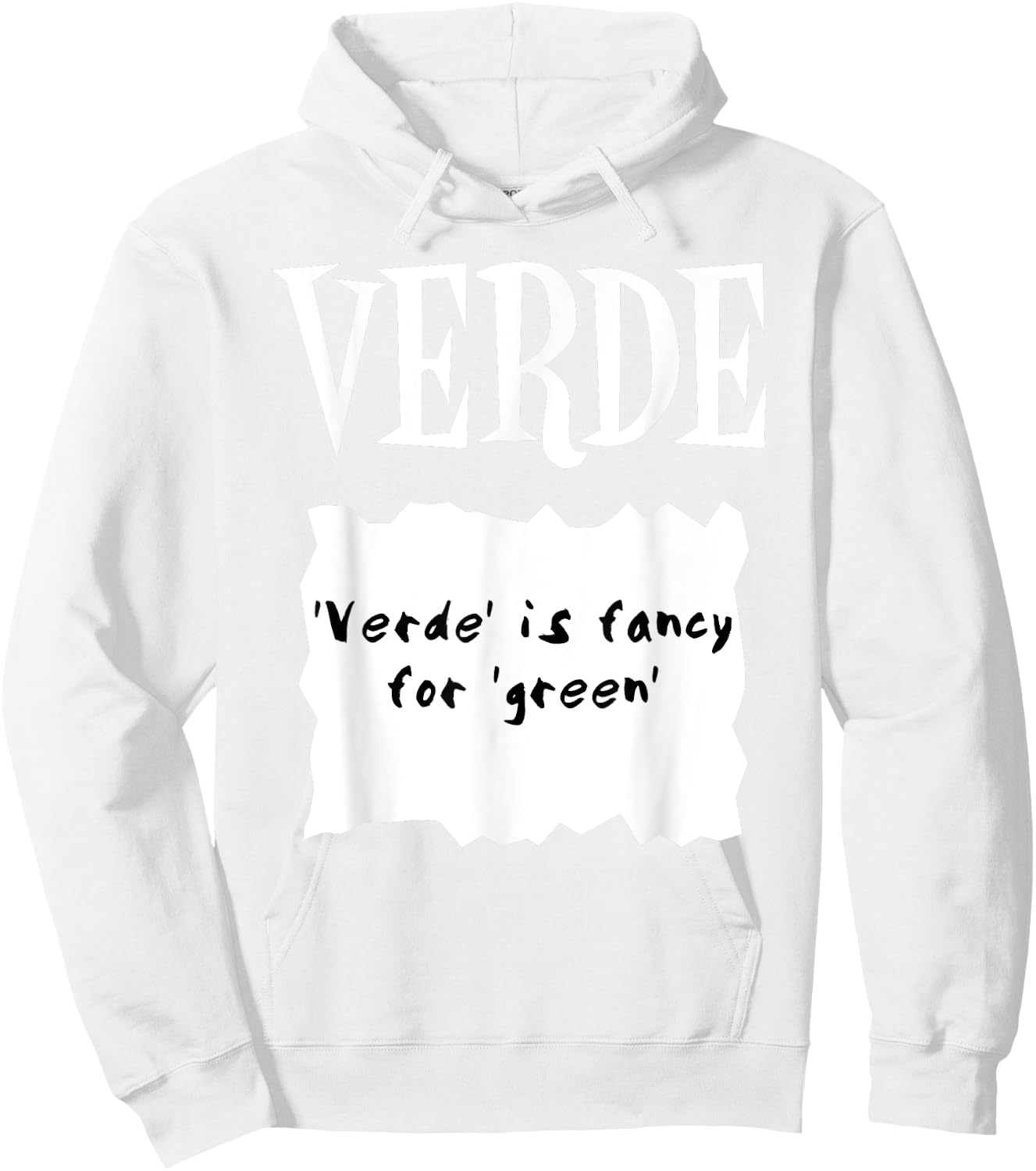 HOT SAUCES Halloween Costumes Green Salsa VERDE SAUCE Hoodie - Hoodie | White