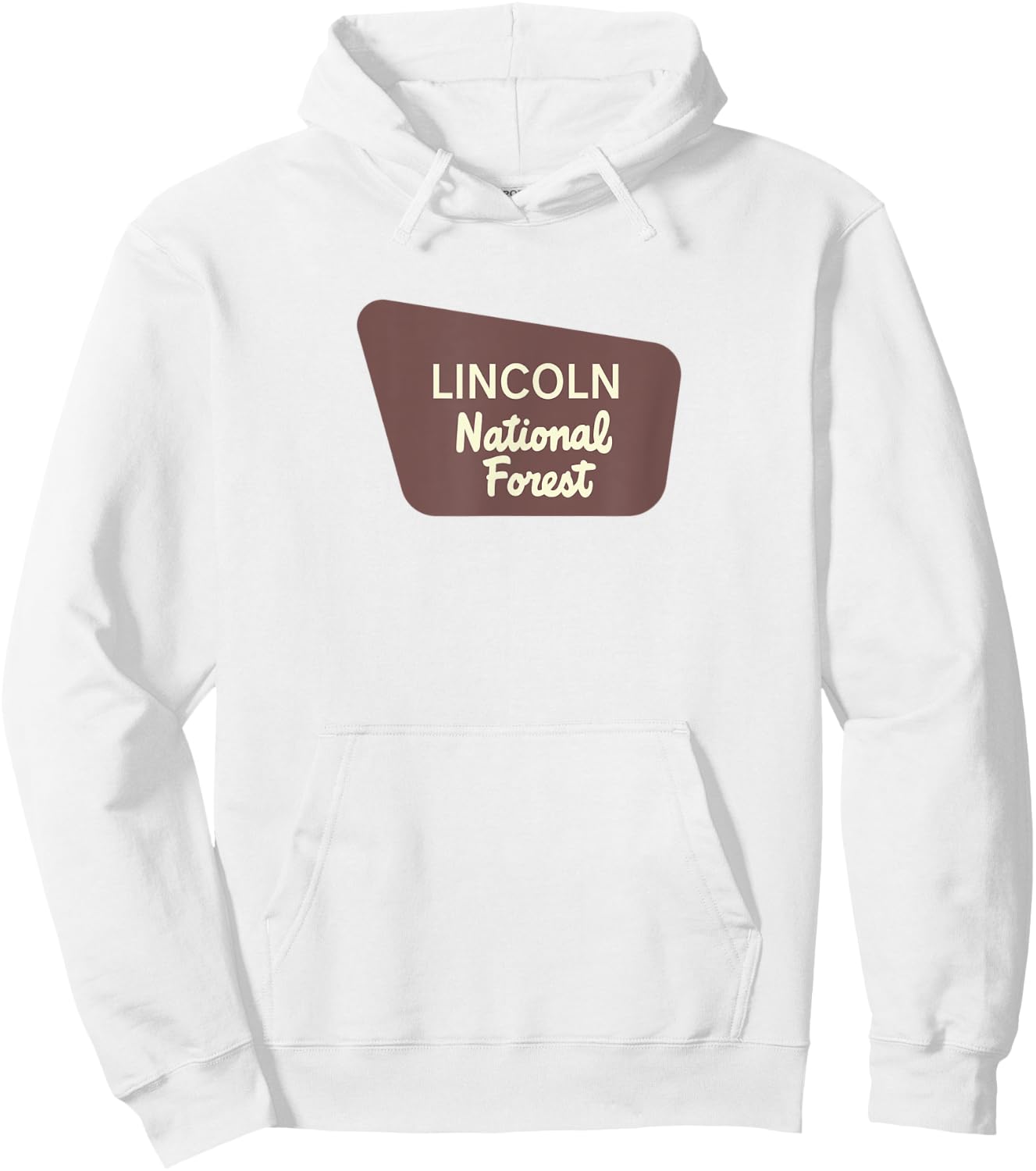 Lincoln National Forest Hoodie - Hoodie | White