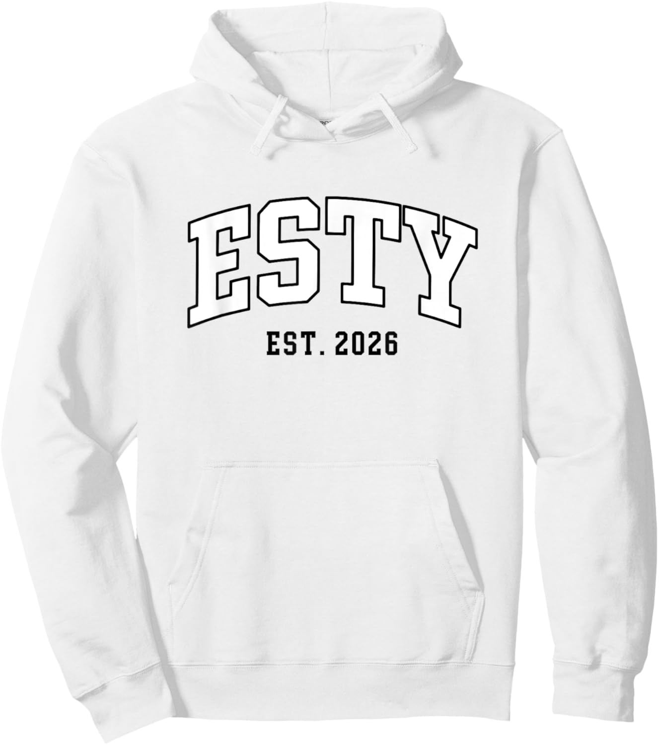 Esty Esthetician Est. 2026 Esty Hoodie - Hoodie | White