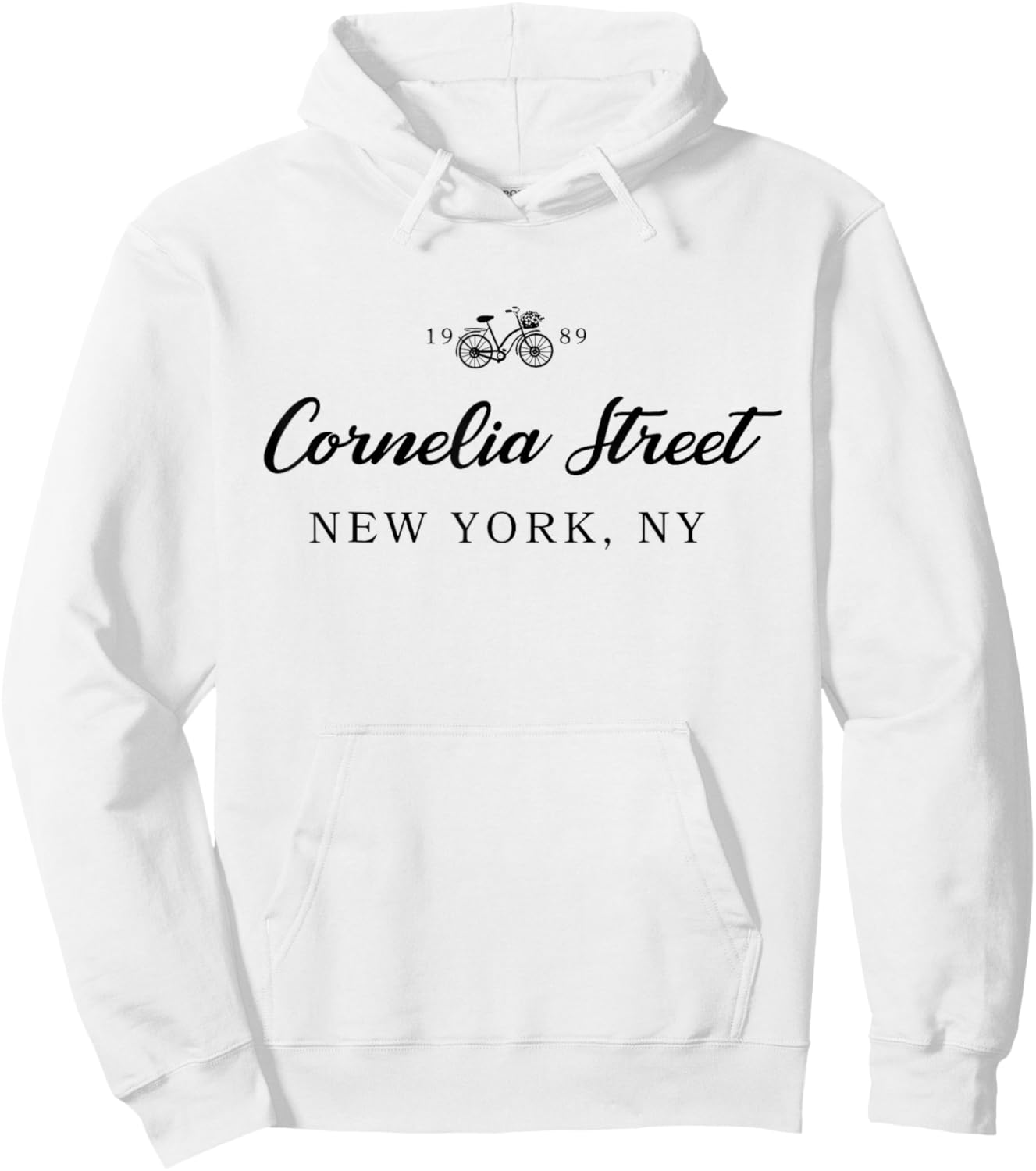 Cornelia Street Hoodie - Hoodie | White