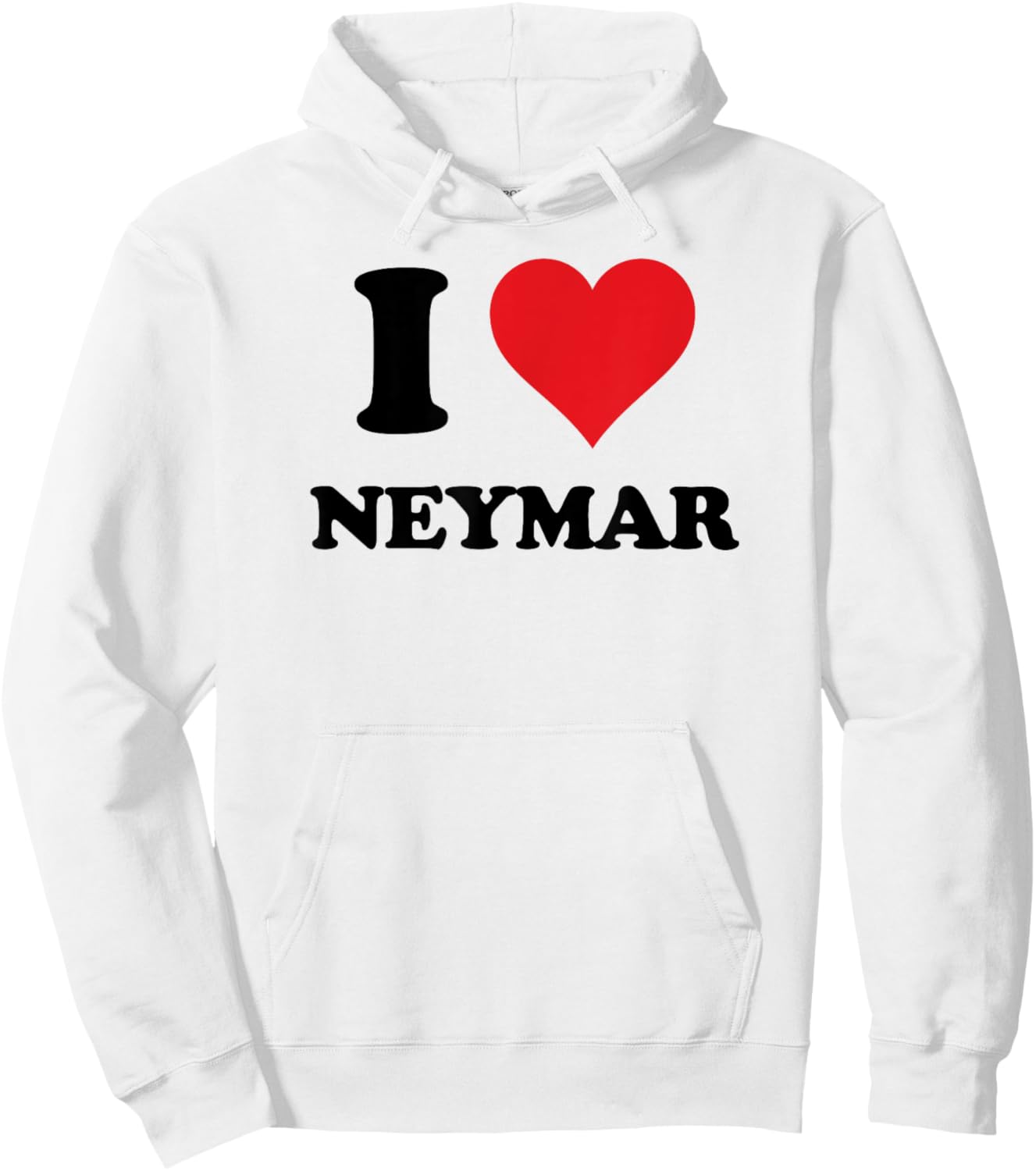 I Heart Neymar First Name I Love Custom Stuff Hoodie - Hoodie | White