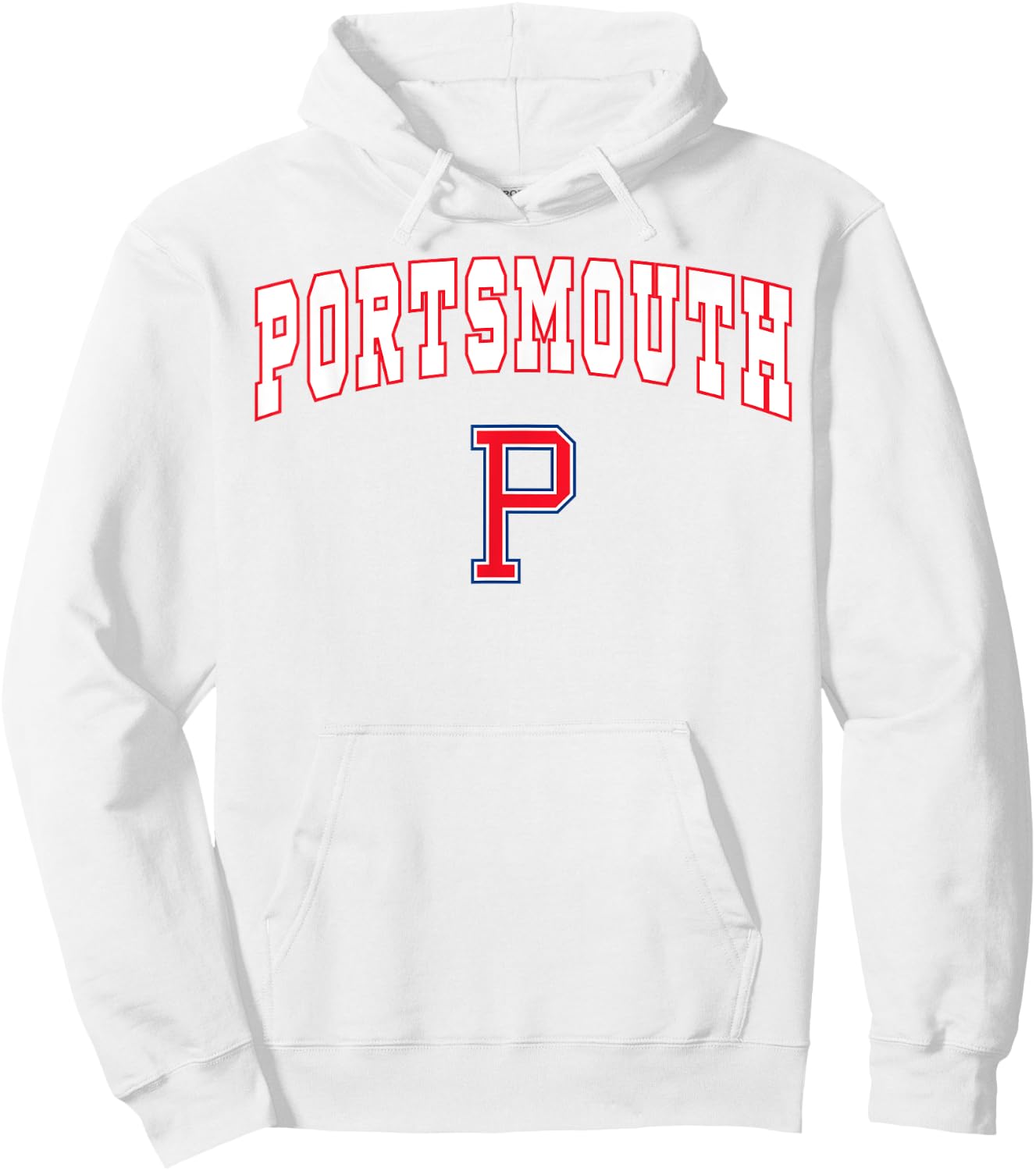 Portsmouth High School Patriots C2 Hoodie - Hoodie | White