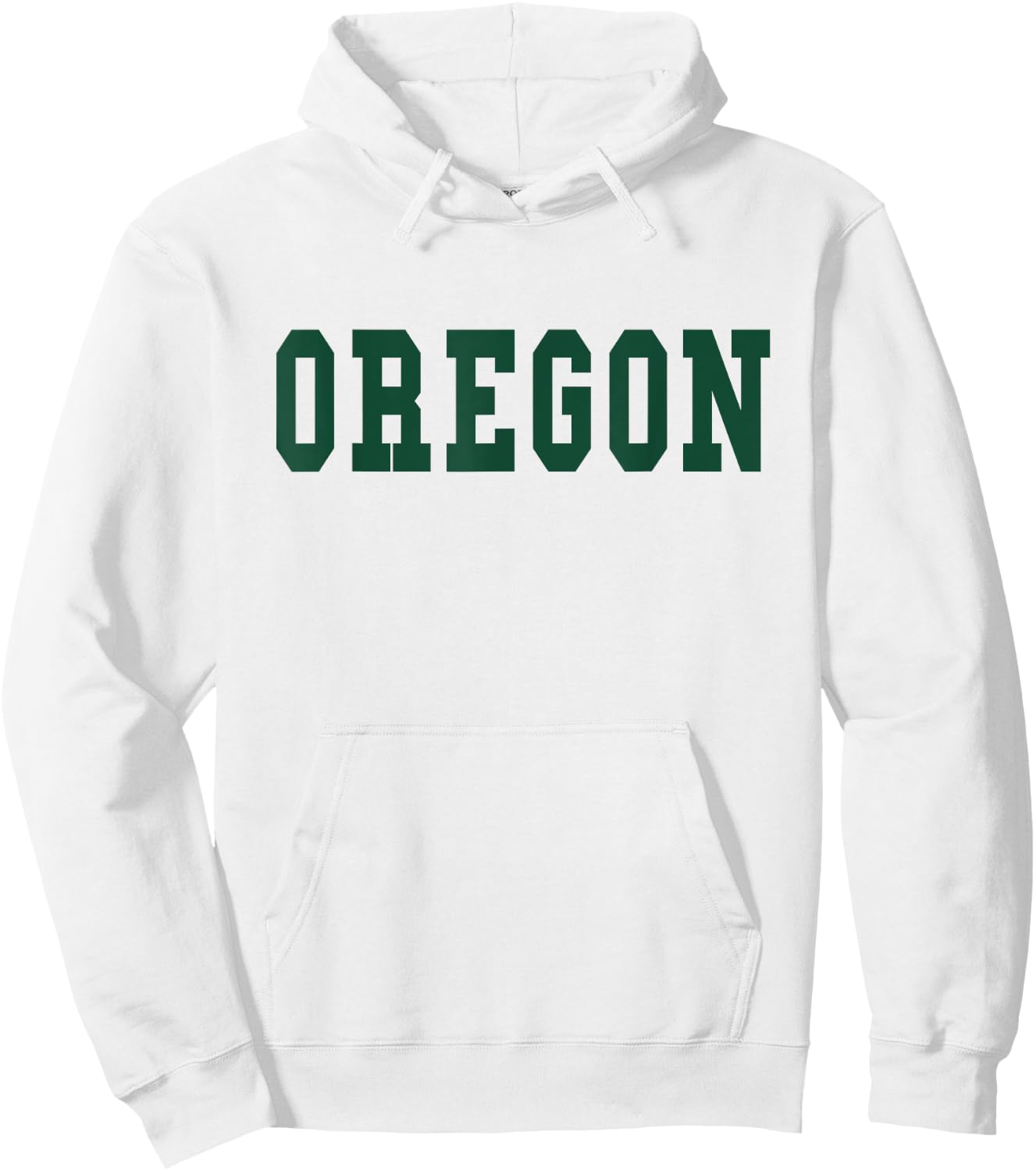 OREGON - Throwback Design - Classic Hoodie - Hoodie | White