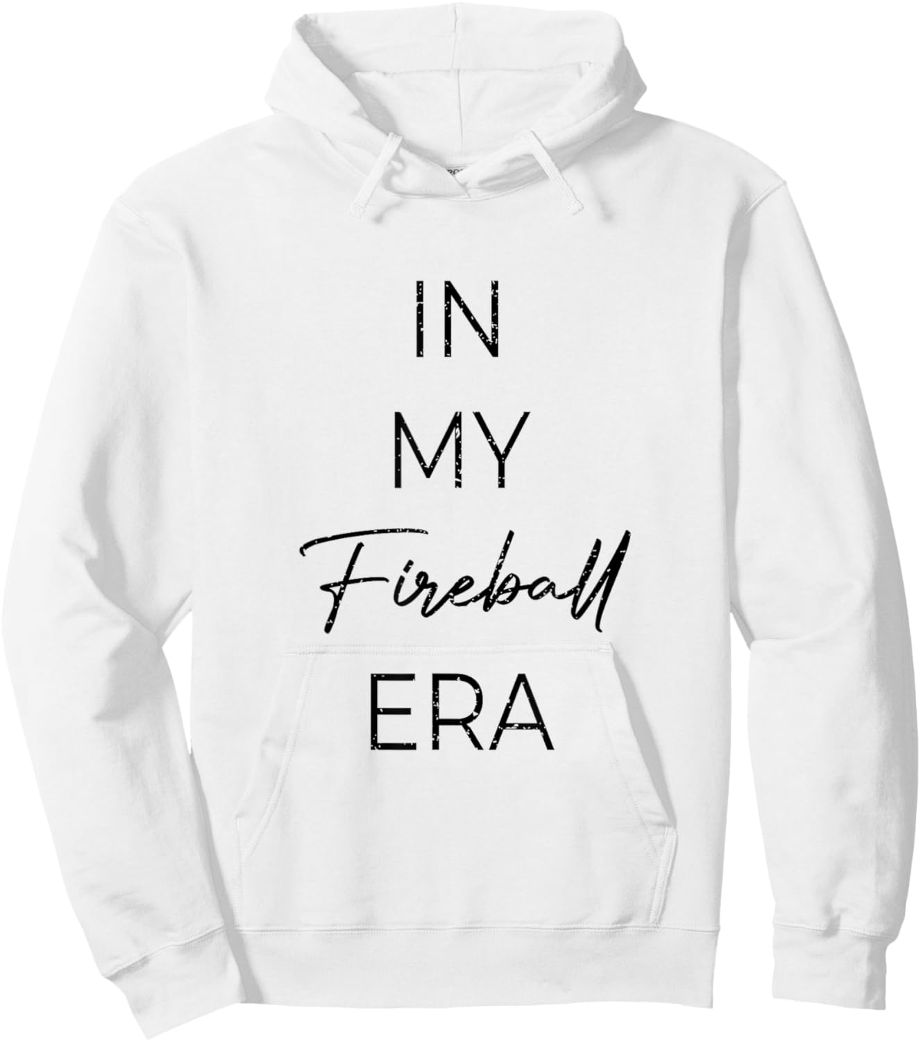 Fun sports apparel In My Fireball Era Hoodie - Hoodie | White