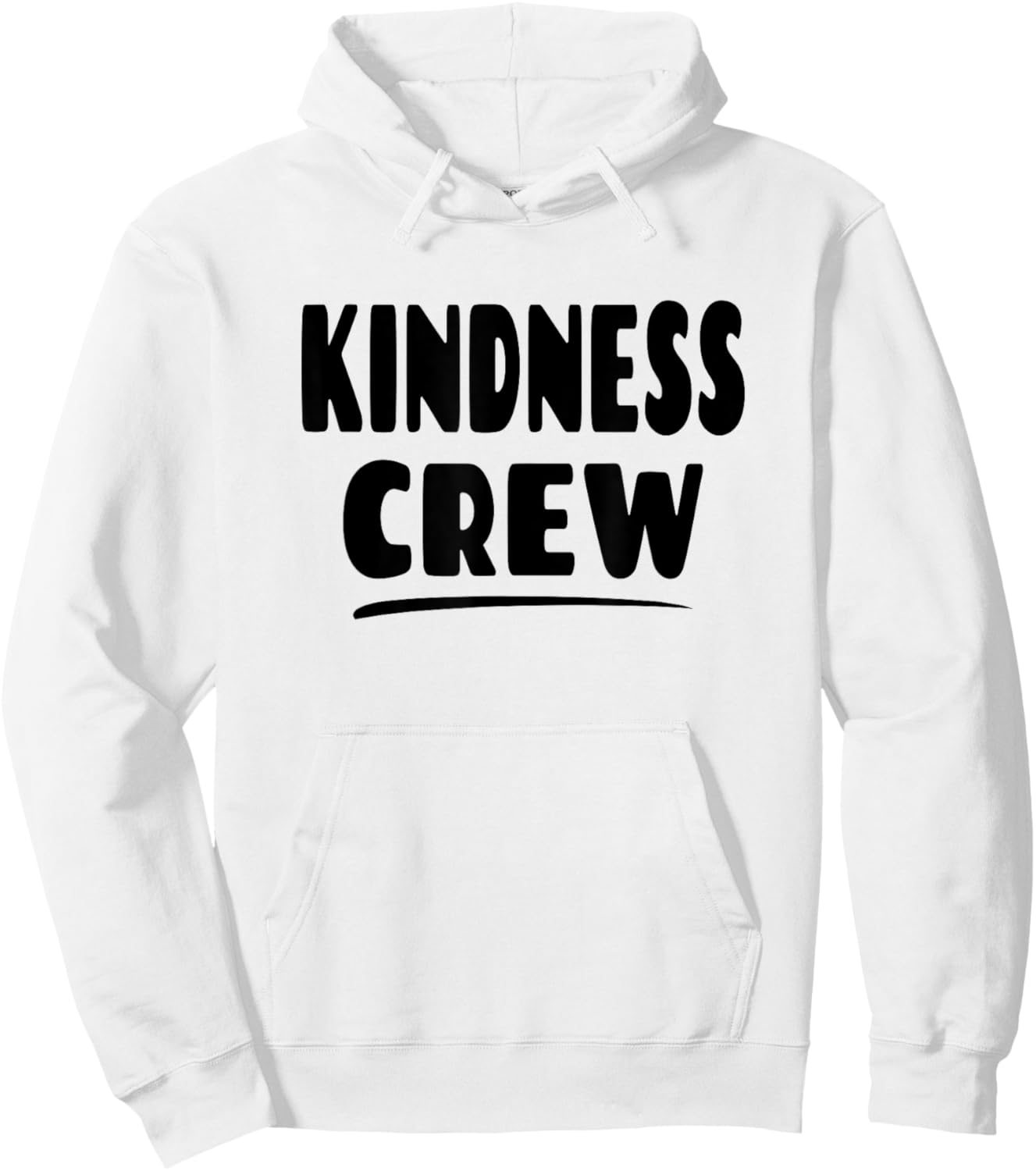Kindness Crew - Promotes Being Kind Hoodie - Hoodie | White