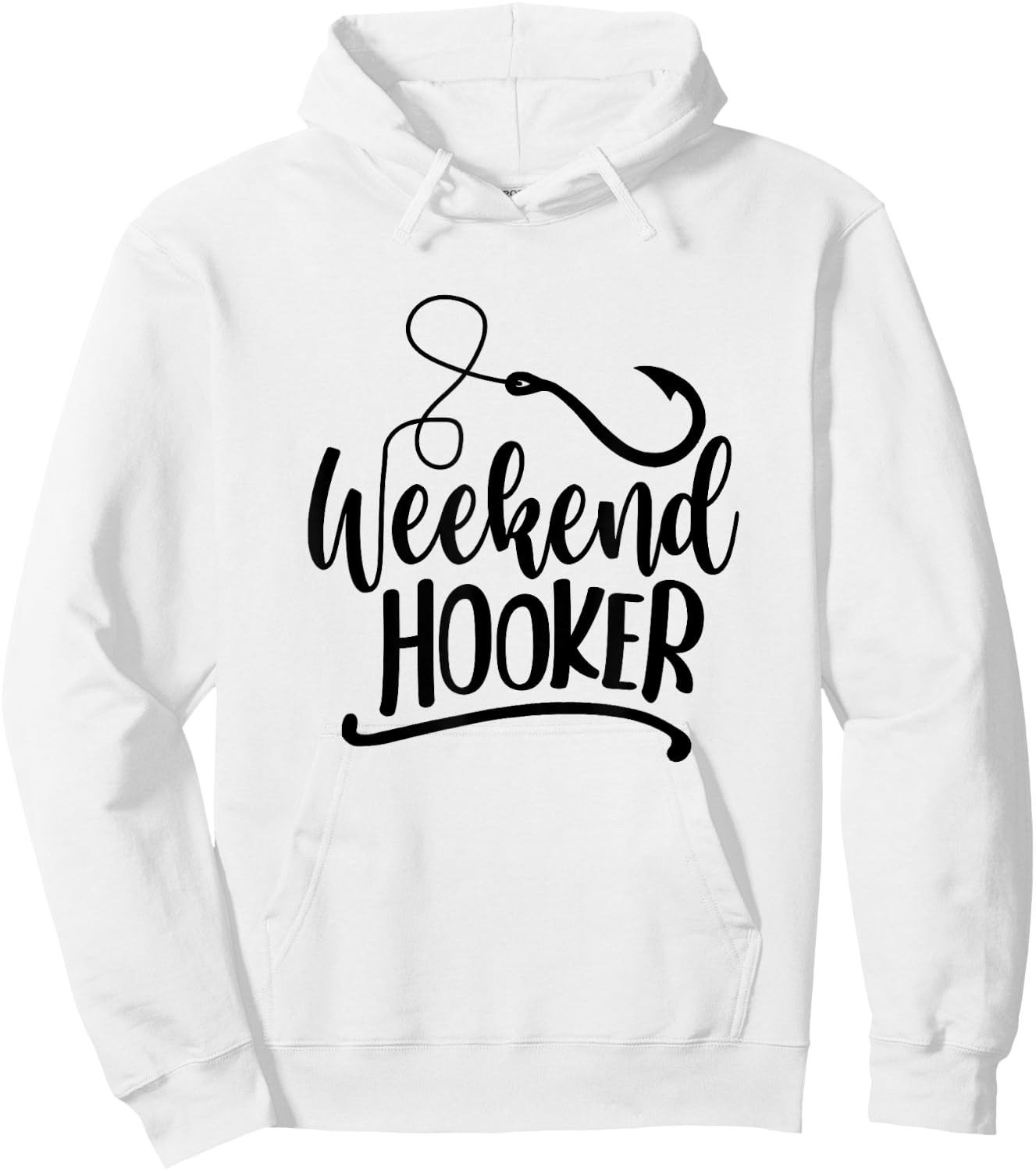Weekend Hookers Fishing Lover Go Fishing Fisherman Hoodie - Hoodie | White