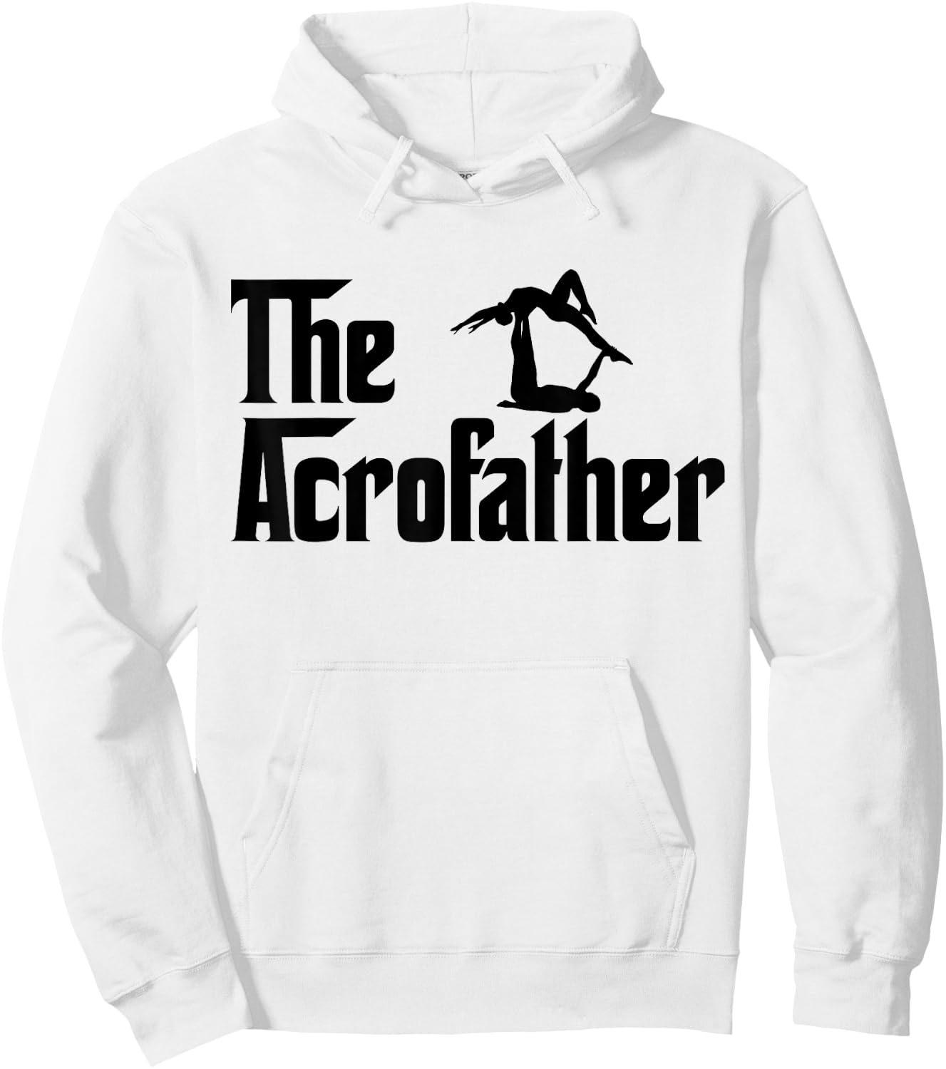The Acroyoga Father Cool Acro Yoga Gift Shirt Hoodie - Hoodie | White