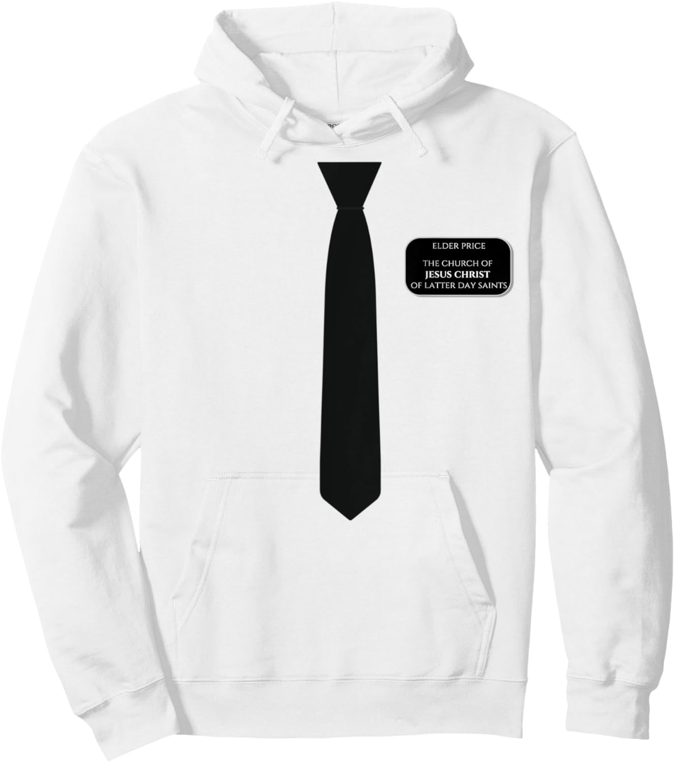 Book of Mormon Elder Price Costume Hoodie - Hoodie | White