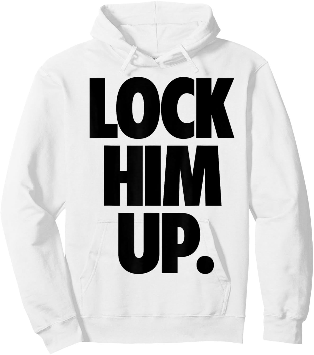 Lock Him Up Hoodie - Hoodie | White