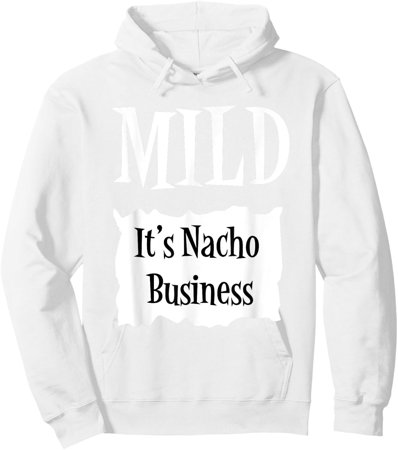 MILD - Hot Packet Halloween Taco Costume Hoodie - Hoodie | White
