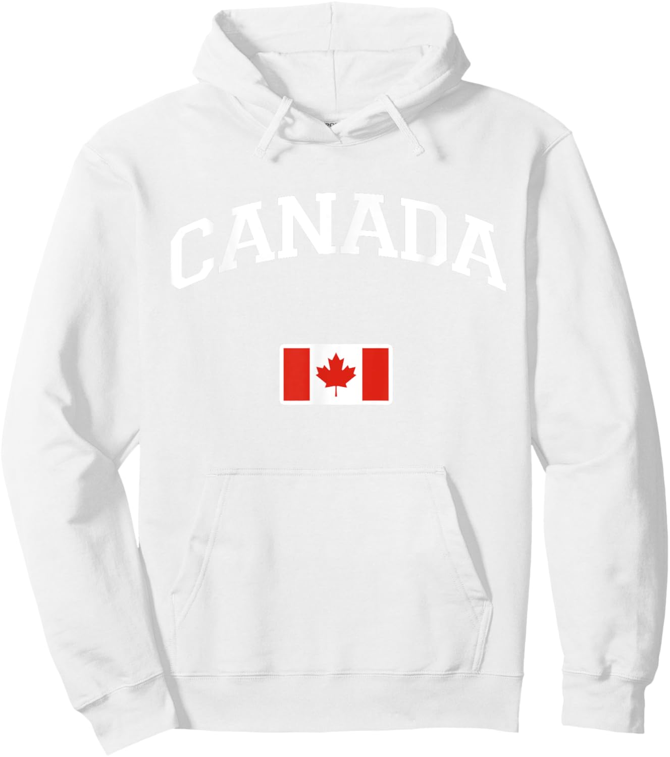 Kanada Trikot | Flagge Kanada | Fanausrüstung Hoodie - Hoodie | White