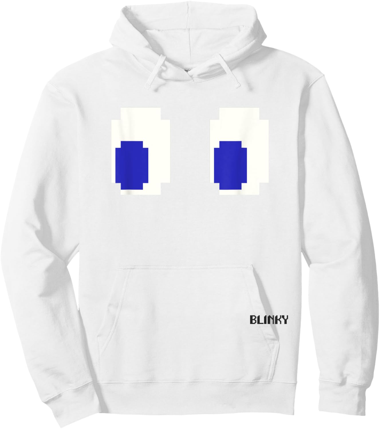Retro Arcade Group Costume, Red Blinky, Halloween Group Idea Hoodie - Hoodie | White