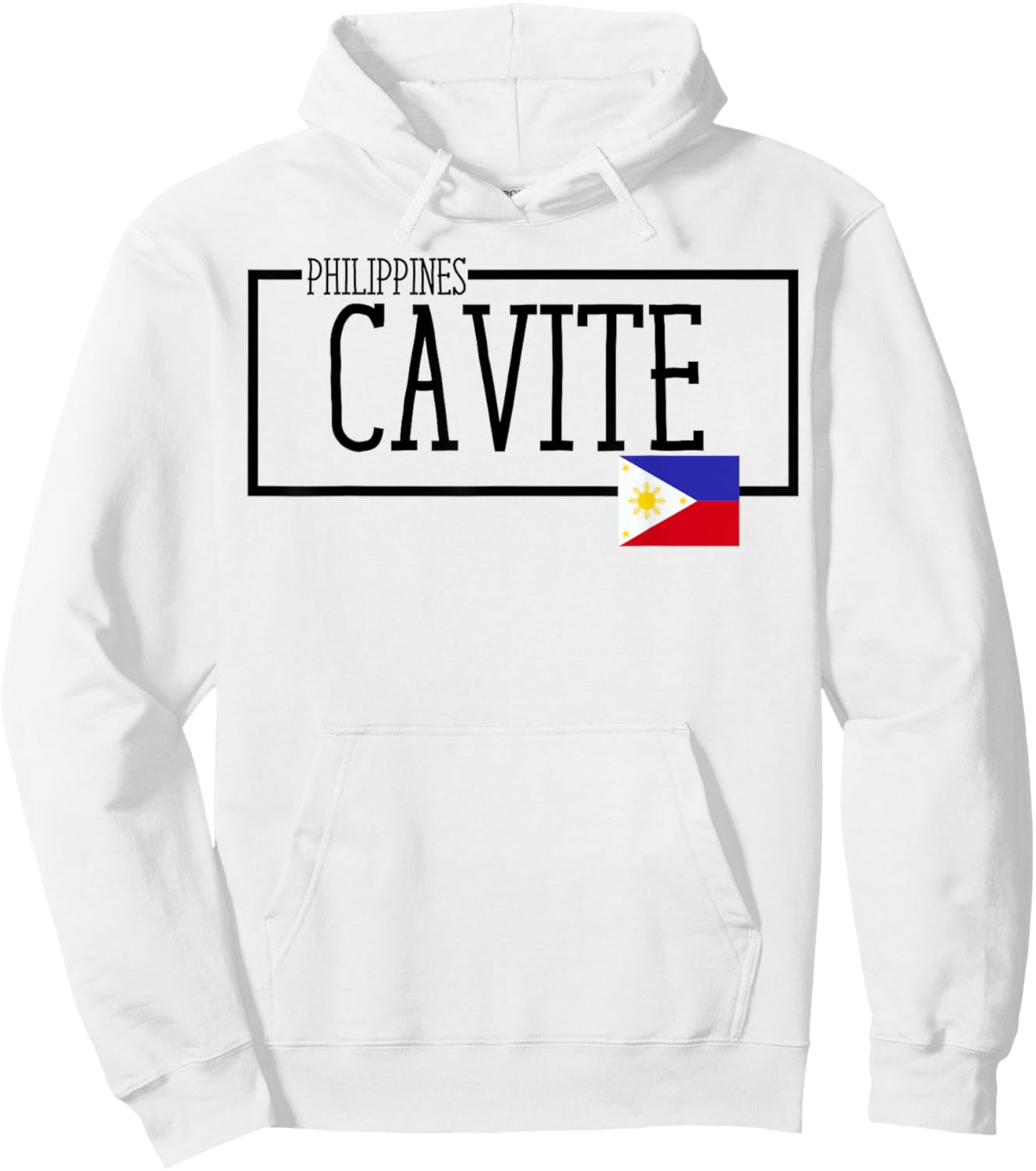 Novelty Saying Cavite City Filipino Philippines Women Men Hoodie - Hoodie | White